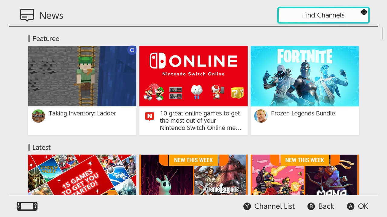 Switch News Features