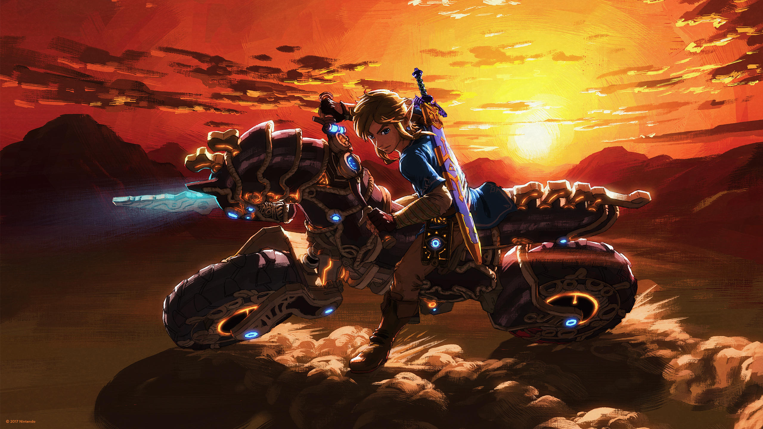 Disgraceful, unforgivable motorbike sullying Link and The Legend of Zelda froever.